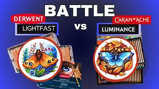 💥 LIVE BATTLE  LIGHTFAST vs LUMINANCE  Quels crayons choisir pour nos coloriages [upl. by Norton]