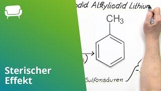 Sterischer Effekt – Einfluss auf den Reaktionsverlauf  Chemie  Organische Stoffverbindungen [upl. by Theodosia145]