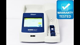 Advanced Instruments Osmotech Osmometer BOSTONIND  32348 [upl. by Laney]