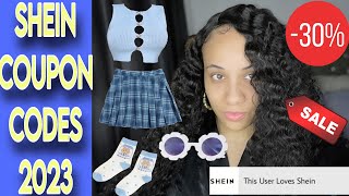 SHEIN COUPON CODES 2023 30 OFF DISCOUNT CODES  HIGHEST DISCOUNT IN MONTHS USE IT NOW OR LOSE IT‼️ [upl. by Zwick515]