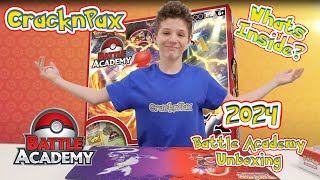 Whats In The Box Pokemon 2024 Battle Academy Board Game UnBoxing [upl. by Quitt138]