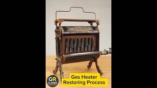 Gas Heater restoring Process  shorts  restoration old gas heater [upl. by Annail]