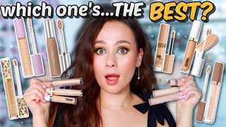 WHICH NEW VIRAL CONCEALER IS THE BEST 6 NEW CONCEALER REVIEWS [upl. by Etnemelc728]