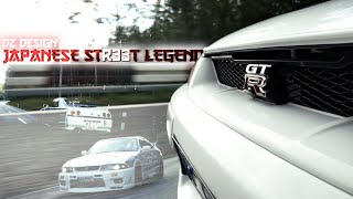 DZ Design  Japanese StR33t Legend  Nissan Skyline GTR R33  4K [upl. by Fortune]