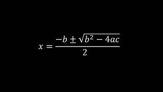 The Quadratic Formula Song  1 Hour Version [upl. by Norma]