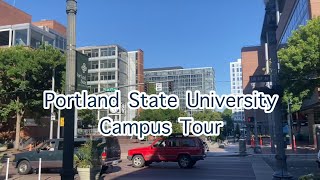 Campus Tour Portland State University [upl. by Lorrie527]