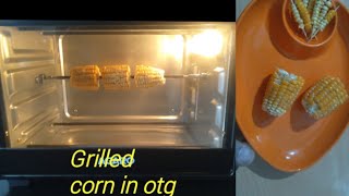 Grilled corn corn in otg 🌽🌽🌽 prepared by homemakerwithkuttiesfamily [upl. by Yenttihw]