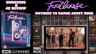 Footloose 4k Ultra HD Bluray Steelbook Unboxing amp 4k Review [upl. by Briney]