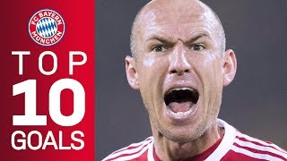 Arjen Robbens best goals for FC Bayern [upl. by Alegnave]