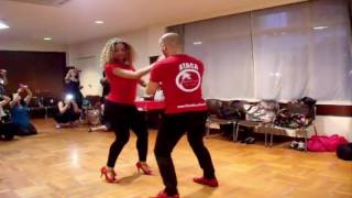 Ataka amp La Alemana 【Bachata Workshop with music】 [upl. by Una269]