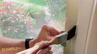 How to Paint Trim with a Trim Guard For Dummies [upl. by Rigby656]