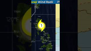 Typhoon Toraji now making a Typhoon landfall in Luzon [upl. by Ajnotal]