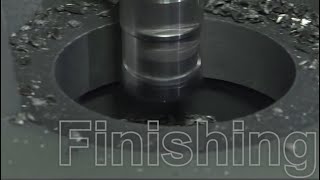 Helical boring process with quotMILL BOREquot [upl. by Adnoryt30]