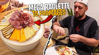 Mega raclette à la maison  on goûte 15 variétés de fromages à raclette différentes [upl. by Marduk]