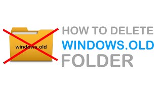 how to delete windowsold folder without any software [upl. by Abbott]