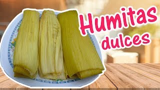 HUMITAS DULCES  Humitas sweet corn Peru´s food  Comida Peruana  Las Delicias de Rosita [upl. by Sivrup599]