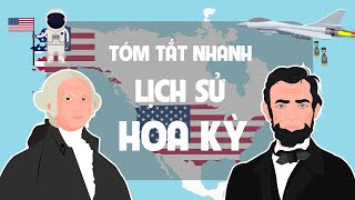 Tóm tắt nhanh Lịch Sử Hoa Kỳ  Lịch sử nước Mỹ  Kênh tóm tắt lịch sử  EZ Sử [upl. by Enortna]