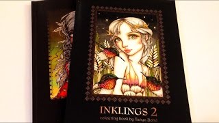 Flip Through Inklings 2 Coloring Book By Tanya Bond [upl. by Onilegna]