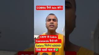 🔥कैसे बनते हैं COBRA COMMANDO✅ SALARY  TRAINING  DUTY  COBRA COMMANDO TRAINING [upl. by Bentley]