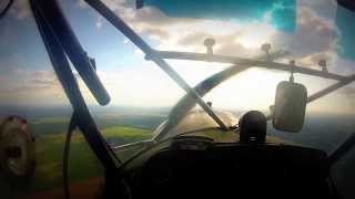 PZL104 Wilga complete glider tow from start up to shut down HD [upl. by Rector56]