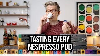 I Tried Every Nespresso Pod [upl. by Ynnaj]