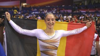 Nina Derwael Wins Gold Medal For Belgium in womens Uneven bars at Olympic 2021 [upl. by Trubow248]