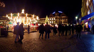 Weihnachtsmarkt Düsseldorf 2016 in 4K [upl. by Sergei]