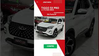 CHERY TIGGO 5X PRO 15 TCI MAX DRIVE 2023 GASOLINA E ELÉTRICO  FindMotorscombr Shorts [upl. by Razaile]