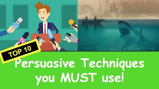 Persuasive Techniques Ten Superior Techniques to Improve your Writing [upl. by Radbun]