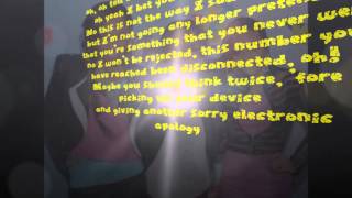 The Mcclain Sisters  Electronic Apology  Lyrics [upl. by Hoo517]