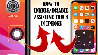 How to turn ON  OFF Assistive touch on iPhone Enable  Disable [upl. by Osner]