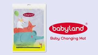 زیرانداز تعویض کودک بی بی لند  Babyland baby changing mat [upl. by Alysia]