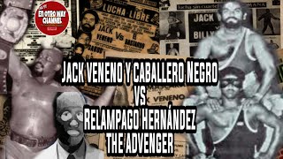 Jack veneno y el caballero Negro vs Relampago Hernández y the advanger 1982 [upl. by Nashbar]