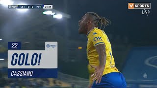 Golo Cassiano Estoril 10 FC Porto Taça da Liga 2324  Fase 3  Jornada 2 [upl. by Ryhpez856]