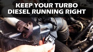 How to fix EGR Soot Buildup in a Turbo Diesel [upl. by Chuipek]