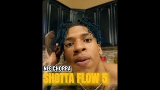 NLE Choppa  “Shotta Flow 5” Edit [upl. by Siaht]