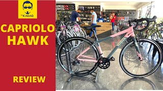 CAPRIOLO HAWK 2021 Sensah Ignite  Beginner Road Bike Malaysia Basikal Sepeda Review [upl. by Eliezer]