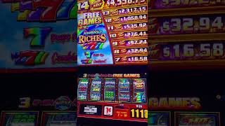 RAINBOW RICHES IS SOO FUN✨🍀 TRY YOUR LUCKKK  slot casinogames choctaw [upl. by Anatnas]