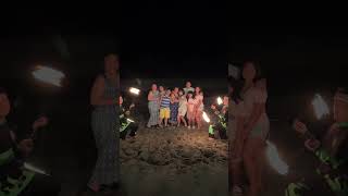 Firedance in Qbeach Resort Cabangan Zambales [upl. by Arabrab]