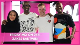 Zakes Bantwini on the Friday Mix on 947 [upl. by Mills]