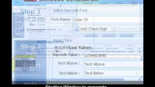 Great Barcode Generator Overview [upl. by Azilef]