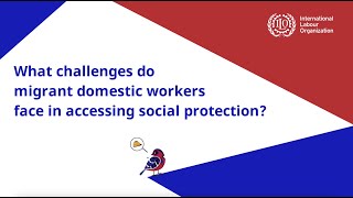 Module 6 Extending social protection to specific groups of migrant workers Samia [upl. by Royal]