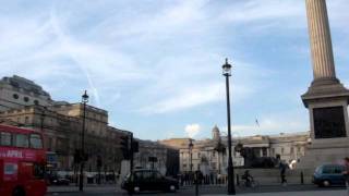 Trafalgar Tours  Trafalgar Square London United Kingdom MOV04478MPG [upl. by Oiromed]