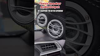 Experience Our Audio Tuning  Audison Thesis Speakers  Car Audio Specialist  Car Sense shorts [upl. by Des328]