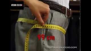 Come prendere la misura del bacino  How to measure hip size [upl. by Bessy]