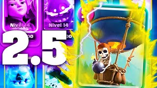 Humillando A Mis Rivales CON 25 DE GLOBOOOOO 😵 WTFFFF Clash Royale [upl. by Linden]