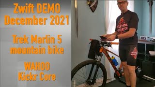 Zwift DEMO December 2021 [upl. by Yggam]