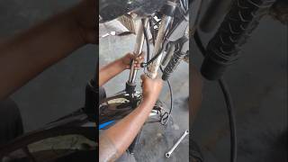 Pulsar headlight doom shaking problem simple solution automobile bikemechanic pulsar ns200 ktm [upl. by Quintina]