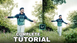 Mastering Cinematic Green Tones in Lightroom  SharmaClicks [upl. by Garrett]