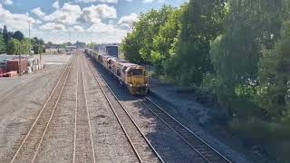 J 37 going through Ashburton [upl. by Namlas537]